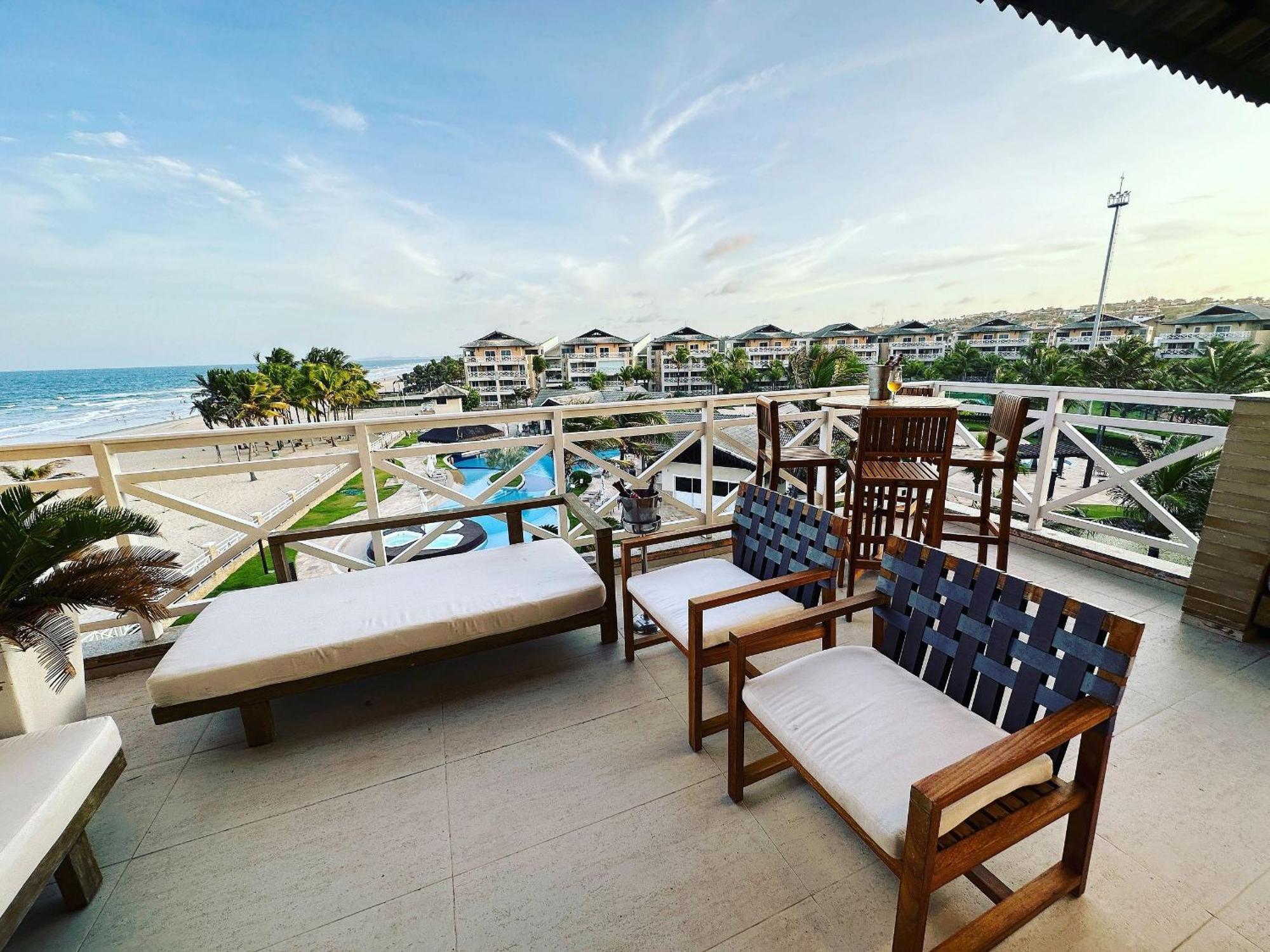 Portamaris Duplex Frente Mar, Viizinho Ao B Park Apartman Aquiraz Kültér fotó